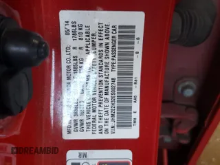 2014 Honda Insight with VIN JHMZE2H32ES002748, listed as a Copart auction lot 62126845 with 95,071 mi miles and Salvage title. Bid and sale history available at DreamBid. Image 13.