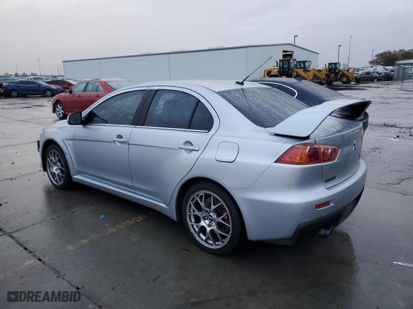 2008 Mitsubishi Lancer Evolution MR with VIN JA3AW56V88U051784, listed as a Copart auction lot 84726754 with 173,556 mi miles and Clean Title. Bid and sale history available at carsss.com. Image 2.