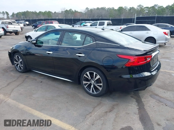 2016 Nissan Maxima SL with VIN 1N4AA6AP3GC426067, listed as a IAAI auction lot 41680265 with 102,450 mi miles and . Bid and sale history available at DreamBid. Image 3.