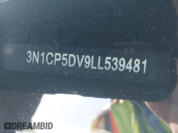 2020 Nissan Kicks SR z VIN 3N1CP5DV9LL539481, wystawiony jako IAAI lot #42099708 z przebiegiem 67 361 mil mil oraz . Historia ofert i sprzedaży dostępna na DreamBid. Obrazek 18.