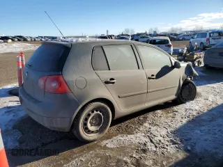 2007 Volkswagen Rabbit with VIN WVWDR71K37W195969, listed as a Copart auction lot 41413485 with 216,545 mi miles and Salvage Title. Bid and sale history available at carsss.com. Image 3.