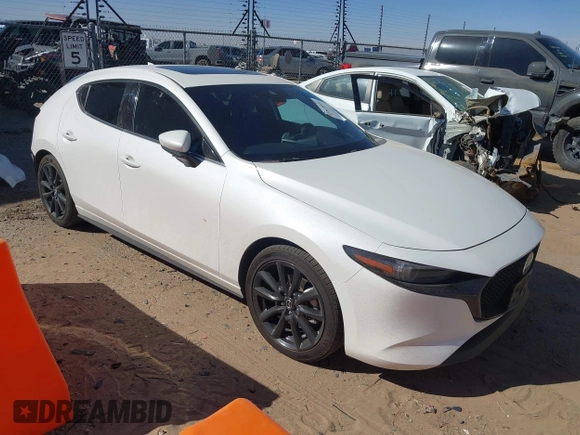 2022 Mazda 3 Premium with VIN JM1BPBML7N1512408, listed as a IAAI auction lot 41818606 with 50,238 mi miles and . Bid and sale history available at DreamBid. Image 1.