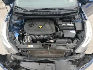2016 Hyundai Elantra Limited with VIN KMHDH4AE9GU520241, listed as a Copart auction lot 84691234 with 115,831 mi miles and Salvage Title. Bid and sale history available at carsss.com. Image 12.