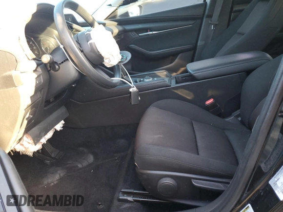 2024 Mazda 3 S with VIN 3MZBPAAM3RM423321, listed as a Copart auction lot 80955314 with 6,889 mi miles and Salvage Title. Bid and sale history available at DreamBid. Image 7.