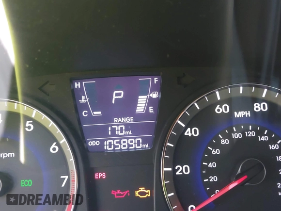 2013 Hyundai Accent GLS z VIN KMHCU4AE9DU427450, wystawiony jako IAAI lot #42415750 z przebiegiem 105 890 mil mil oraz . Historia ofert i sprzedaży dostępna na DreamBid. Obrazek 14.