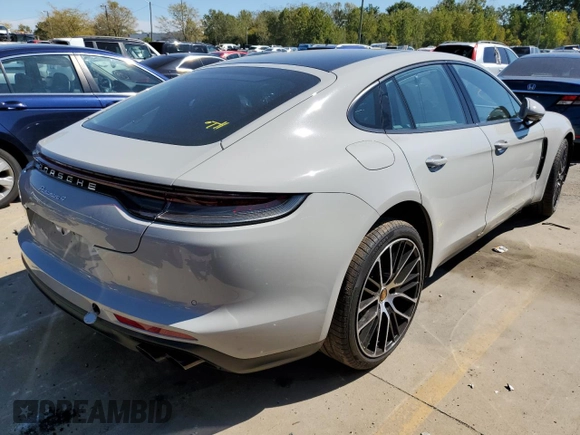 2021 Porsche Panamera with VIN WP0AJ2A79ML118996, listed as a Copart auction lot 60685612 with 18,439 mi miles and . Bid and sale history available at DreamBid. Image 4.