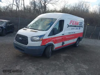 2018 Ford Transit Van with VIN 1FTYR2CG8JKB39599, listed as a IAAI auction lot 41023987 with 137,637 mi miles. Bid and sale history available at carsss.com. Image 17.