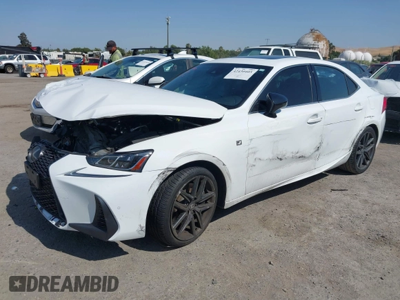 2020 Lexus IS 300 F Sport with VIN JTHGA1D22L5107134, listed as a IAAI auction lot 42430405 with 73,954 mi miles and . Bid and sale history available at DreamBid. Image 18.