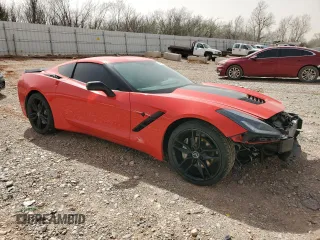 2015 Chevrolet Corvette 1LT with VIN 1G1YA2D74F5117037, listed as a Copart auction lot 49231505 with 50,488 mi miles and Salvage title. Bid and sale history available at DreamBid. Image 4.