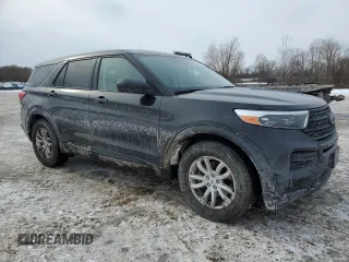 2021 Ford Explorer with VIN 1FMSK7BH6MGA11771, listed as a Copart auction lot 42399355 with 81,567 mi miles and Salvage Title. Bid and sale history available at carsss.com. Image 4.