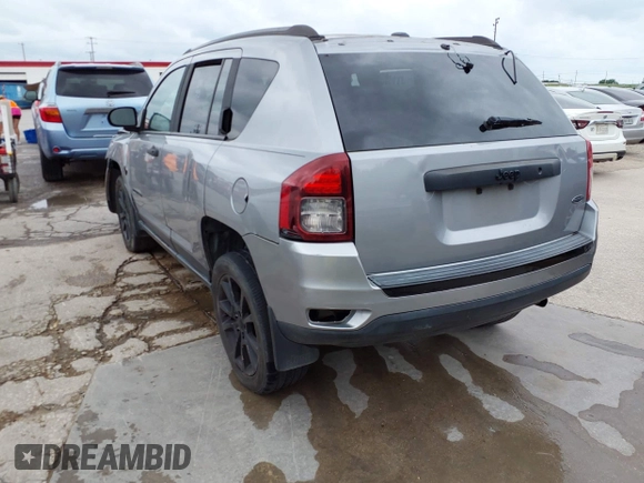2014 Jeep Compass Sport with VIN 1C4NJCBA3ED769764, listed as a IAAI auction lot 42147739 with 141,979 mi miles. Bid and sale history available at carsss.com. Image 3.