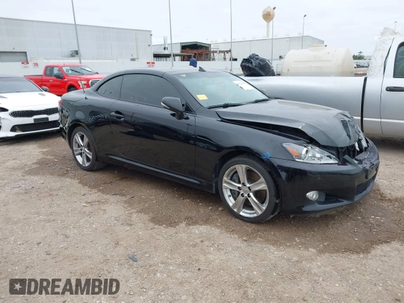 2012 Lexus IS 350 C z VIN JTHFE2C26C2507917, wystawiony jako IAAI lot #41353989 z przebiegiem 129 542 mil mil oraz . Historia ofert i sprzedaży dostępna na DreamBid. Obrazek 1.