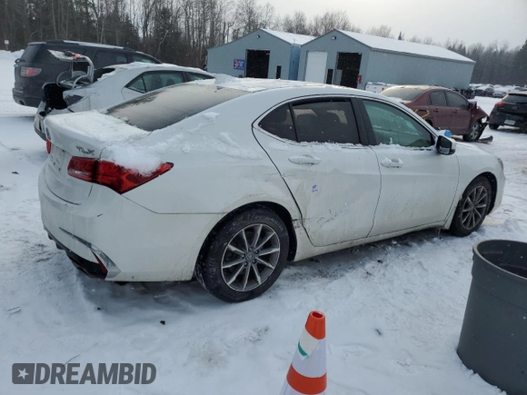 2019 Acura TLX w/Technology Pkg with VIN 19UUB1F59KA800248, listed as a Copart auction lot 87273634 with 123,808 mi miles and Clean Title. Bid and sale history available at carsss.com. Image 3.