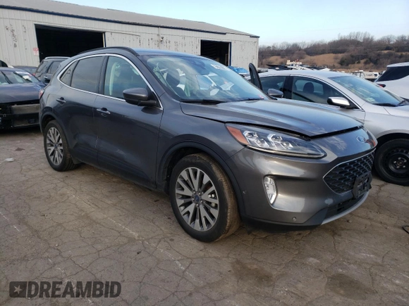 2021 Ford Escape Titanium Hybrid z VIN 1FMCU0DZXMUA78368, wystawiony jako Copart lot #82792114 z przebiegiem 36 977 mil mil oraz Czysty tytuł • Clean title. Historia ofert i sprzedaży dostępna na DreamBid. Obrazek 4.