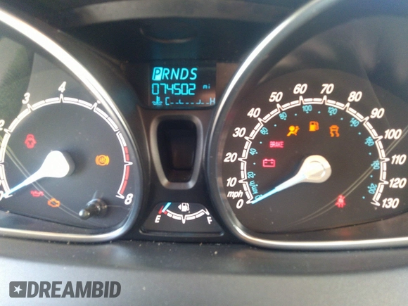 2018 Ford Fiesta SE with VIN 3FADP4EJ0JM141953, listed as a IAAI auction lot 38529613 with 74,502 mi miles and . Bid and sale history available at DreamBid. Image 7.