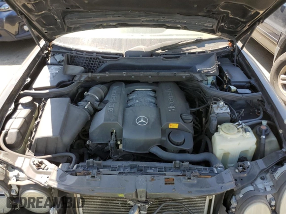 2001 Mercedes-Benz E-Class AWD with VIN WDBJH82J71X051634, listed as a Copart auction lot 51299544 with 286,211 mi miles and Salvage Title. Bid and sale history available at carsss.com. Image 11.