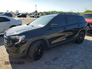 2020 GMC Terrain SLE with VIN 3GKALMEVXLL106300, listed as a Copart auction lot 58192265 with 77,219 mi miles and Salvage title. Bid and sale history available at DreamBid. Image 1.