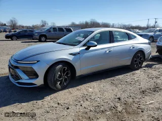 2024 Hyundai Sonata SEL with VIN KMHL64JA7RA351873, listed as a Copart auction lot 49029835 with 23,418 mi miles and Salvage Title. Bid and sale history available at carsss.com. Image 1.