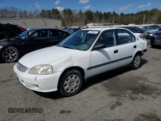 1999 Honda Civic LX with VIN 2HGEJ6676XH566231, listed as a Copart auction lot 49899655 with 113,287 mi miles and Clean Title. Bid and sale history available at carsss.com. Image 1.