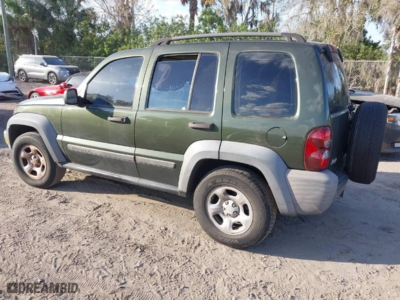 2007 Jeep Liberty Sport with VIN 1J4GK48K77W505413, listed as a IAAI auction lot 41560093 with 196,754 mi miles. Bid and sale history available at carsss.com. Image 3.