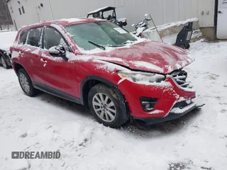 2016 Mazda CX-5 Touring with VIN JM3KE2CY3G0651194, listed as a IAAI auction lot 41657288 with 1 mi miles. Bid and sale history available at carsss.com. Image 1.