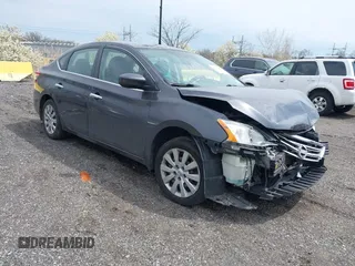 2014 Nissan Sentra SV z VIN 3N1AB7AP7EL666921, wystawiony jako IAAI lot #42011775 z przebiegiem 153 728 mil mil oraz . Historia ofert i sprzedaży dostępna na DreamBid. Obrazek 1.