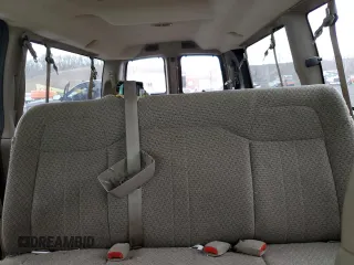 2008 GMC Savana with VIN 1GJHG39K481190033, listed as a Copart auction lot 46991095 with 80,625 mi miles and Clean Title. Bid and sale history available at carsss.com. Image 10.