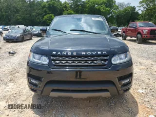2016 Land Rover Range Rover Sport SE with VIN SALWG2PFXGA658935, listed as a Copart auction lot 59714495 with 64,202 mi miles and Salvage title. Bid and sale history available at DreamBid. Image 5.