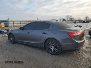 2017 Maserati Ghibli S Q4 with VIN ZAM57RTA0H1213655, listed as a Copart auction lot 40513464 with 125,713 mi miles. Bid and sale history available at carsss.com. Image 2.