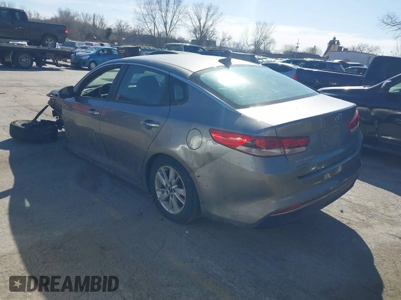 2017 Kia Optima LX with VIN 5XXGT4L30HG145178, listed as a IAAI auction lot 41773857 with 119,191 mi miles and . Bid and sale history available at DreamBid. Image 3.