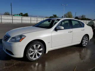 2007 Infiniti M x with VIN JNKAY01F67M460331, listed as a Copart auction lot 54902335 with 142,566 mi miles and Salvage Title. Bid and sale history available at DreamBid. Image 1.