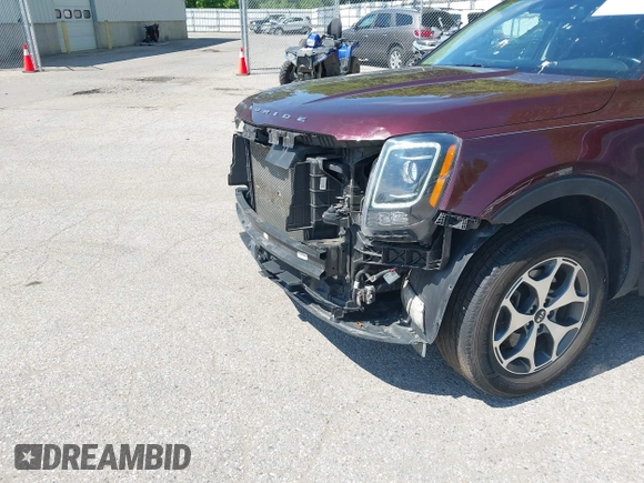 2020 Kia Telluride EX with VIN 5XYP3DHC9LG003327, listed as a IAAI auction lot 42387615 with 87,858 mi miles and . Bid and sale history available at DreamBid. Image 6.