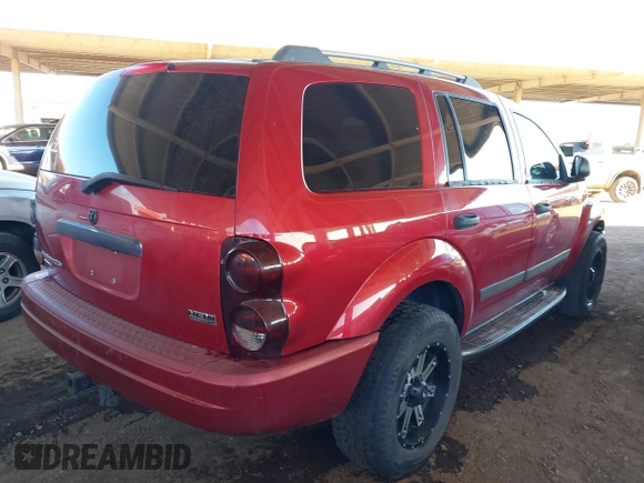 2006 Dodge Durango Limited with VIN 1D8HD58226F100800, listed as a IAAI auction lot 41848268 with 213,723 mi miles and . Bid and sale history available at DreamBid. Image 4.