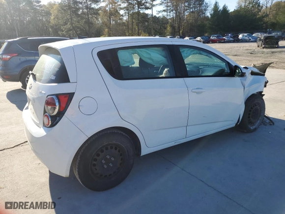 2014 Chevrolet Sonic LS with VIN 1G1JA6SH3E4170398, listed as a Copart auction lot 50381315 with 140,238 mi miles and Salvage Title. Bid and sale history available at carsss.com. Image 3.