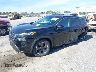 2025 Nissan Rogue SV with VIN 5N1BT3BA9SC672434, listed as a IAAI auction lot 41465650 with 2,438 mi miles. Bid and sale history available at carsss.com. Image 2.