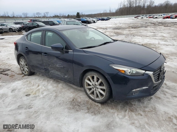 2017 Mazda Mazda3 4-Door Grand Touring with VIN 3MZBN1W32HM144818, listed as a Copart auction lot 48572275 with 66,150 mi miles and Salvage Title. Bid and sale history available at carsss.com. Image 4.