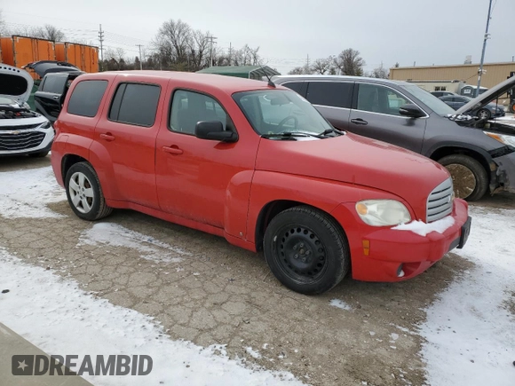 2009 Chevrolet HHR LS with VIN 3GNCA13B89S611968, listed as a Copart auction lot 45525235 with 319,766 mi miles and Salvage Title. Bid and sale history available at DreamBid. Image 4.