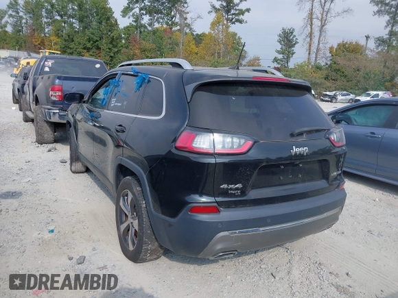 2019 Jeep Cherokee Limited with VIN 1C4PJMDX2KD235618, listed as a IAAI auction lot 40672263 with 82,117 mi miles and . Bid and sale history available at carsss.com. Image 3.