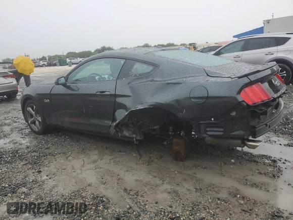 2016 Ford Mustang GT with VIN 1FA6P8CF4G5265057, listed as a Copart auction lot 59318395 with 42,565 mi miles and Salvage title. Bid and sale history available at DreamBid. Image 2.