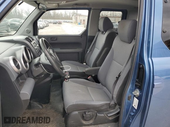 2008 Honda Element EX with VIN 5J6YH28748L005831, listed as a Copart auction lot 52077395 with 153,276 mi miles and Salvage Title. Bid and sale history available at DreamBid. Image 7.