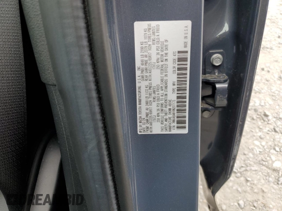 2024 Mazda CX-50 S Select with VIN 7MMVABAM1RN207173, listed as a Copart auction lot 51615135 with 10,052 mi miles and Salvage title. Bid and sale history available at DreamBid. Image 13.
