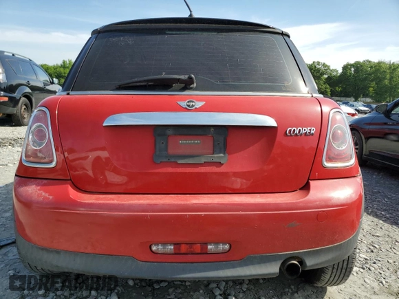 2011 MINI Hardtop with VIN WMWSU3C50BT096507, listed as a Copart auction lot 56105005 with Not Provided miles and Clean Title. Bid and sale history available at DreamBid. Image 6.