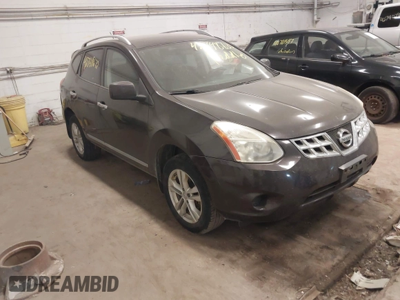 2012 Nissan Rogue S with VIN JN8AS5MVXCW407959, listed as a IAAI auction lot 42748633 with 133,068 mi miles and . Bid and sale history available at DreamBid. Image 1.