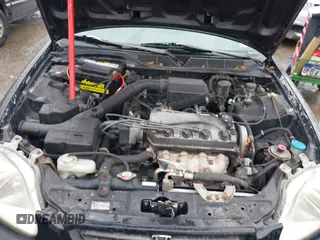 1998 Honda Civic DX with VIN 1HGEJ6121WL063073, listed as a IAAI auction lot 41711152 with 163,267 mi miles. Bid and sale history available at carsss.com. Image 10.