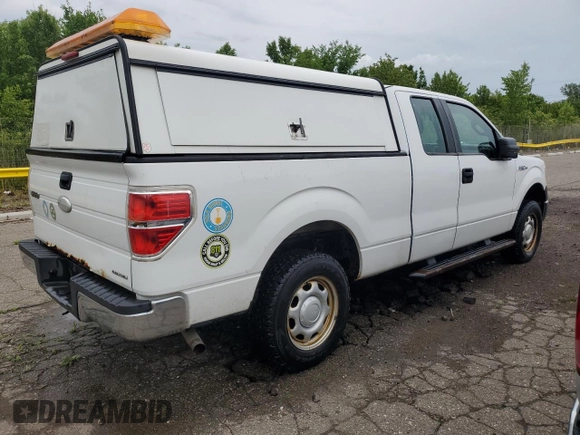 2011 Ford F-150 XL with VIN 1FTEX1EM6BFC22903, listed as a Copart auction lot 61873335 with 189,951 mi miles and Clean title. Bid and sale history available at DreamBid. Image 3.