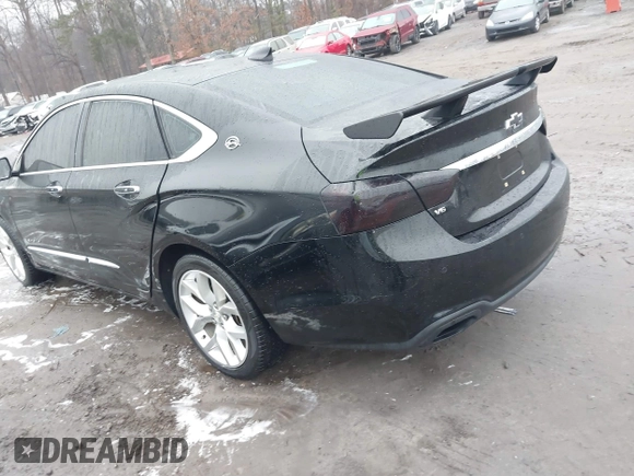 2016 Chevrolet Impala LTZ with VIN 2G1145S36G9124571, listed as a IAAI auction lot 41495837 with 141,106 mi miles. Bid and sale history available at carsss.com. Image 3.