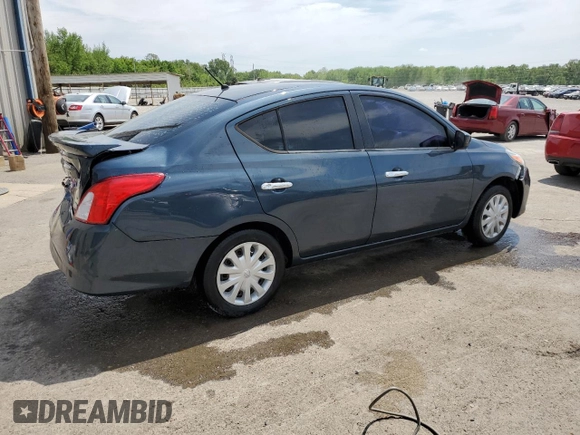 2016 Nissan Versa S Plus with VIN 3N1CN7AP7GL887227, listed as a Copart auction lot 53118615 with 113,121 mi miles and Salvage Title. Bid and sale history available at carsss.com. Image 3.