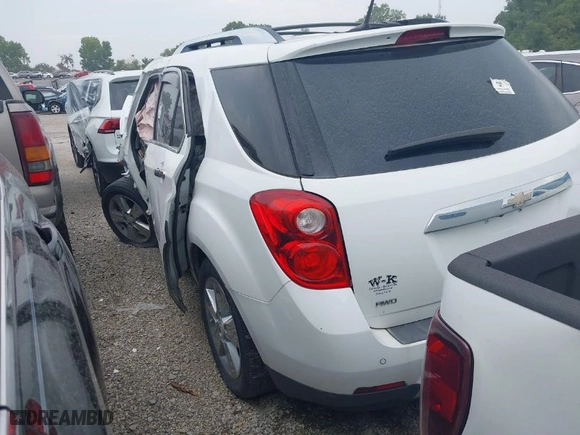 2013 Chevrolet Equinox LTZ with VIN 1GNFLGEK2DZ109881, listed as a IAAI auction lot 39456983 with 1 mi miles. Bid and sale history available at carsss.com. Image 3.