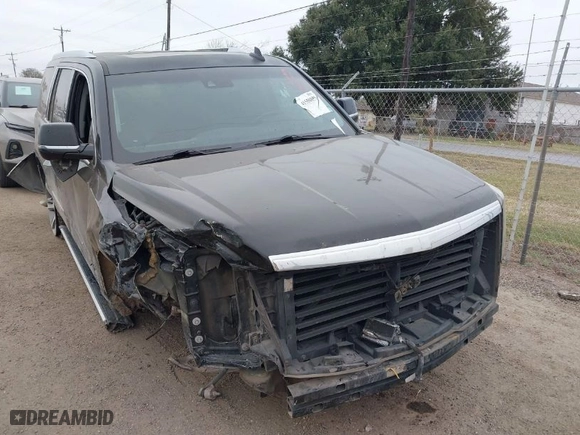 2016 Cadillac Escalade Premium Collection with VIN 1GYS4CKJ6GR266580, listed as a IAAI auction lot 41558855 with 1 mi miles. Bid and sale history available at carsss.com. Image 1.
