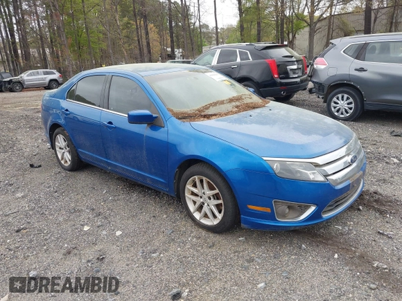 2011 Ford Fusion SEL with VIN 3FAHP0JAXBR321719, listed as a IAAI auction lot 41929293 with 167,040 mi miles. Bid and sale history available at carsss.com. Image 1.